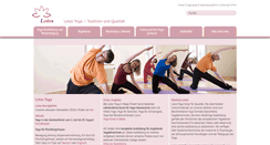 Desktop Screenshot of lotosyoga.ch
