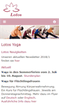 Mobile Screenshot of lotosyoga.ch